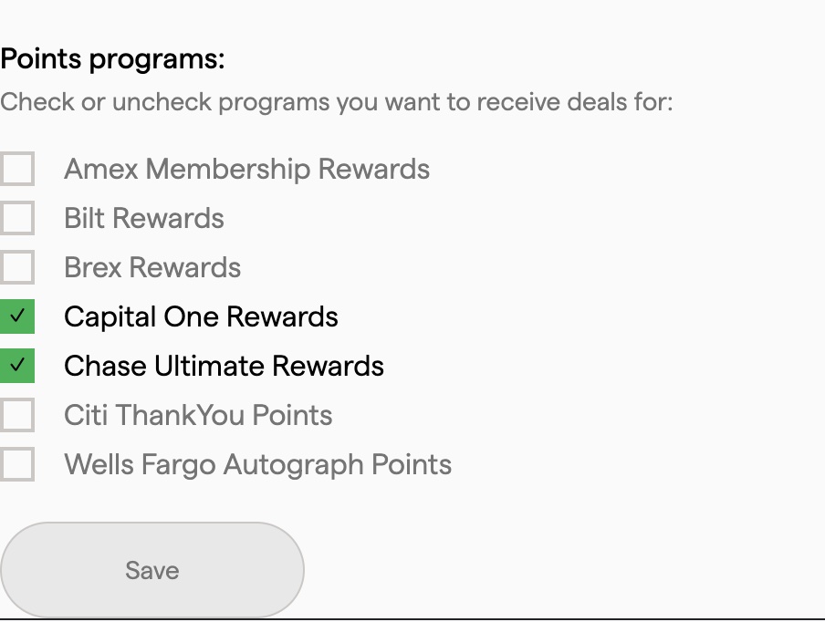 pointhound award flight points programs