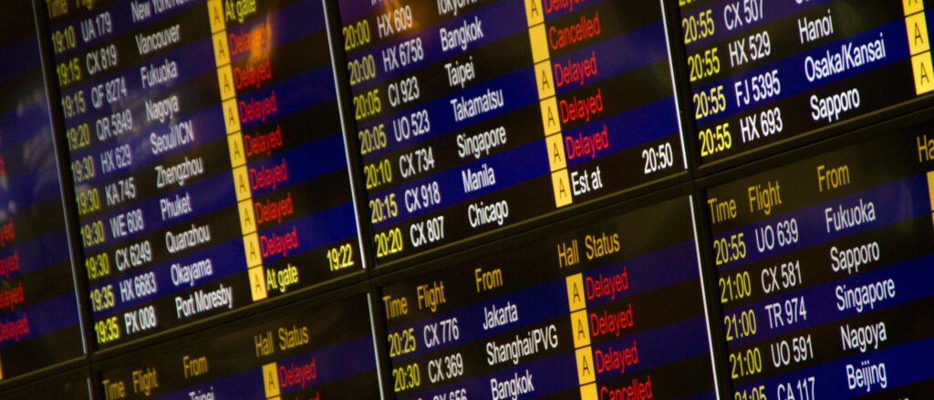 Delayed flights image