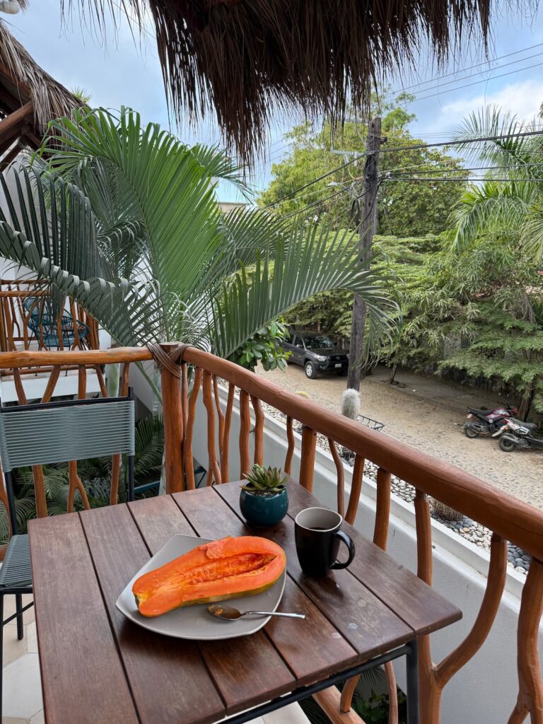 balcony from pal gallo pal.mar hotel