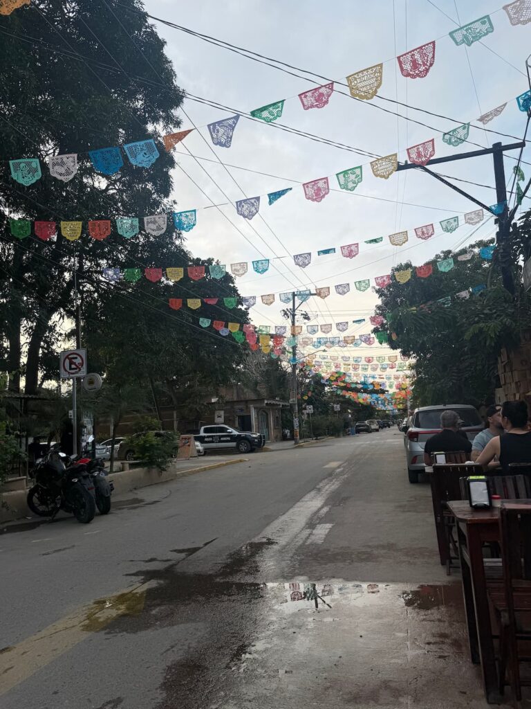 Avenida Tercer Mundo in San Pancho Nayarit Mexico