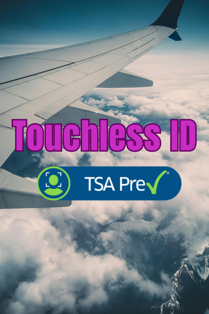 touchless ID TSA PreCheck against sky