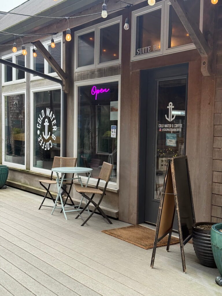 coldwater coffee Pacific city oregon coast