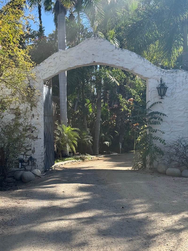 gates hacienda todos los santos baja sur mexico